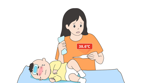 體溫38°C+，物理降溫要用溫毛巾還是冷毛巾？